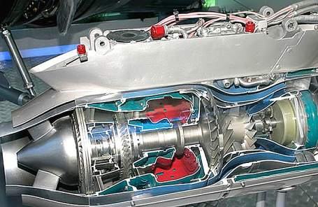 Газотурбинная установка ГТД-110М.