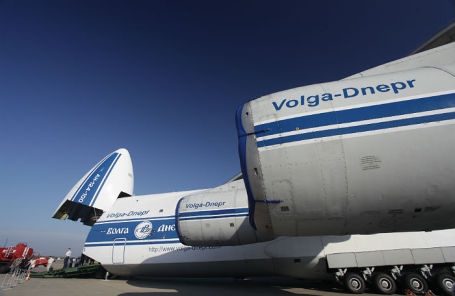 Самолет Ан-124 «Руслан» авиакомпании «Волга-Днепр».