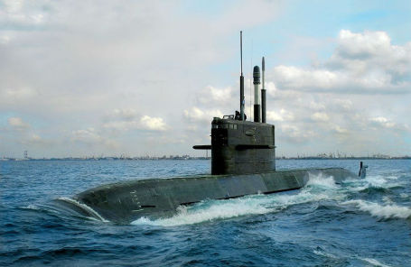 Подводная лодка проекта 677 («Лада»).