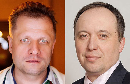 Павел Неверов и Олег Елкин (слева направо).