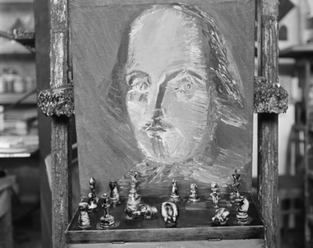Картина художника Генриха Элибекяна «Шекспир».