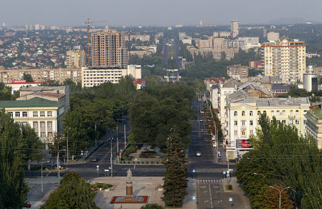 Вид Донецка.