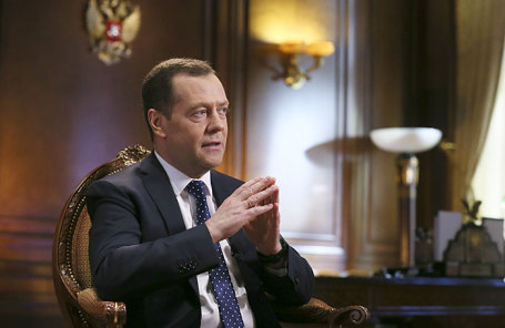 Премьер-министр РФ Дмитрий Медведев.