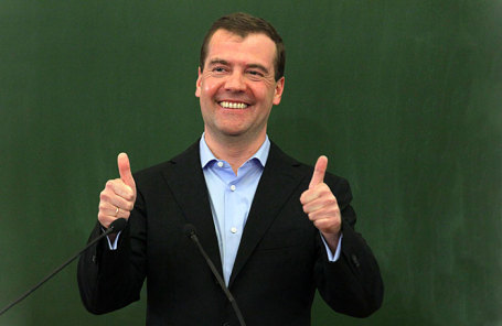 Премьер-министр РФ Дмитрий Медведев.