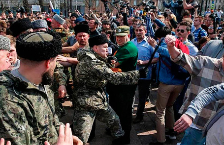 Митинг оппозиции в Москве.