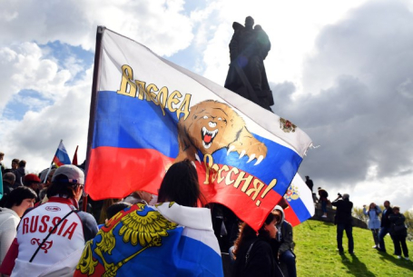 Празднование Дня Победы в Берлине