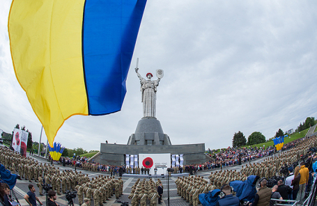Мероприятия по случаю 73-й годовщины Победы над нацизмом в Киеве, 9 мая 2018 года.