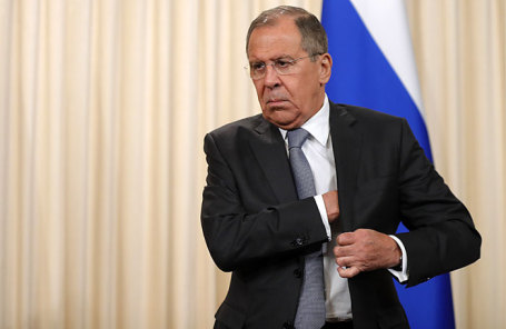 Министр иностранных дел России Сергей Лавров.