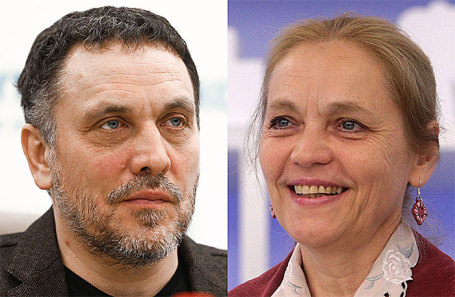 Максим Шевченко и Еелена Шувалова.