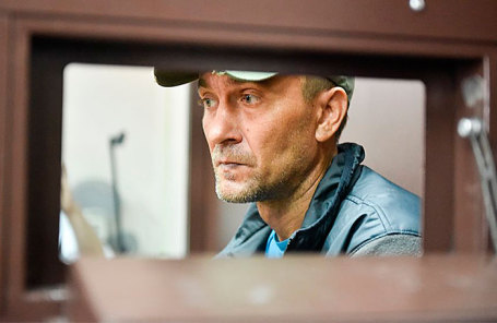 Игорь Подпорин в зале заседания Замоскворецкого суда.