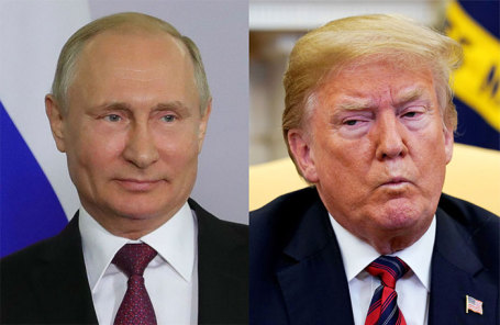 Владимир Путин и Дональд Трамп.