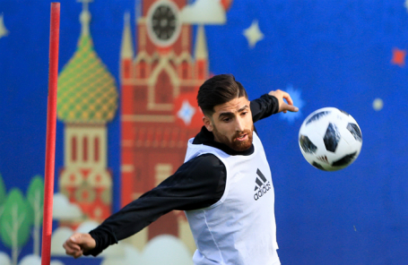 Тренировка сборной Ирана по футболу перед Чемпинатом мира по футболу FIFA 2018.