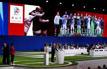 Конгресс FIFA в Москве.