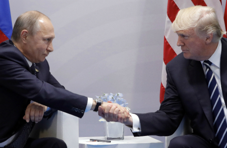 Владимир Путин и Дональд Трамп.