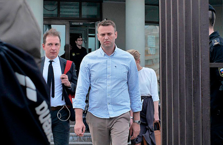 Оппозиционер Алексей Навальный.