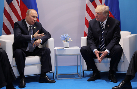 Владимир Путин и Дональд Трамп.