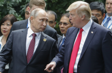 Владимир Путин и Дональд Трамп.