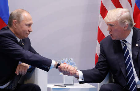Владимир Путин и Дональд Трамп. Архив