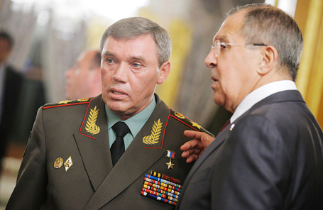Валерий Герасимов и Сергей Лавров.