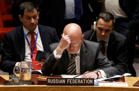 Постоянный представитель РФ при ООН Василий Небензя.