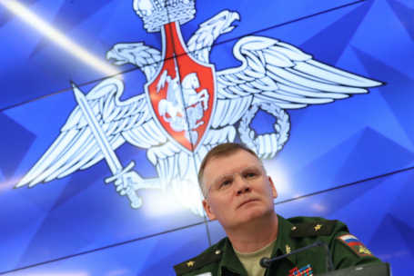 Официальный представитель Минобороны РФ Игорь Конашенков.