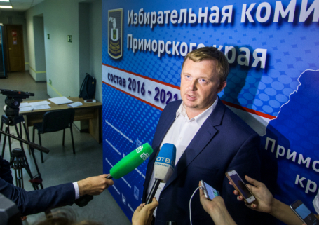 Кандидат в губернаторы Приморского края от КПРФ Андрей Ищенко.