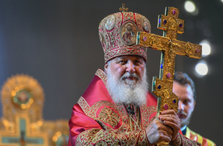 Патриарх Московский и всея Руси Кирилл.
