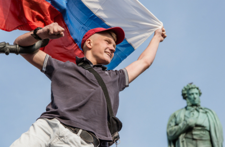Акция против изменения пенсионного законодательства.