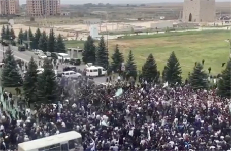 Протесты в Магасе.