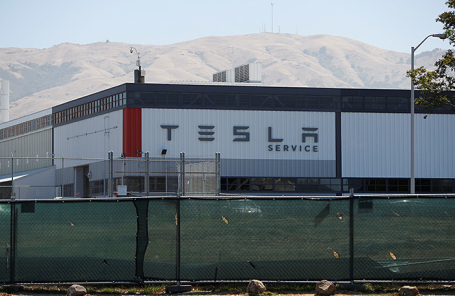 Завод Tesla. США.