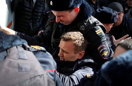 Алексей Навальный. Март, 2017 года.