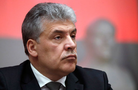 Павел Грудинин.
