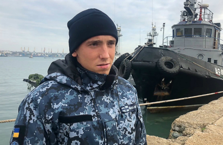Комендор-сигнальщик, матрос катера «Никополь» Сергей Цыбизов, задержанный в районе Керченского пролива за пересечение государственной границы России.