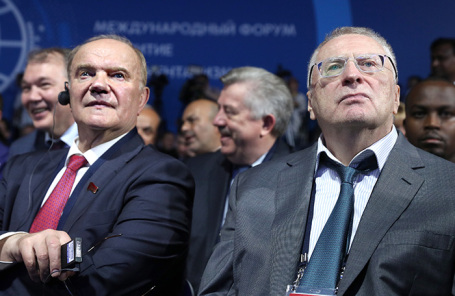 Геннадий Зюганов и Владимир Жириновский.