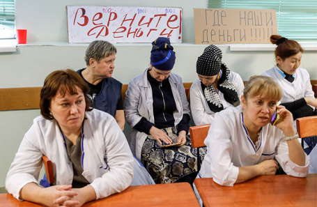 Сотрудники хлебозавода «Черкизово».
