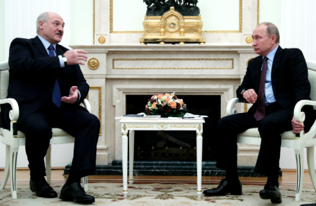 Александр Лукашенко и Владимир Путин.
