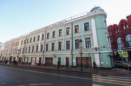Особняк купца Булошникова XIX века на Большой Никитской улице.