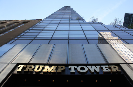 Trump Tower в Нью-Йорке.