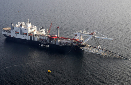 Укладка газопровода Nord Stream 2.