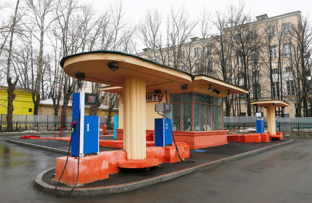 Кремлевская АЗС на Волхонке.