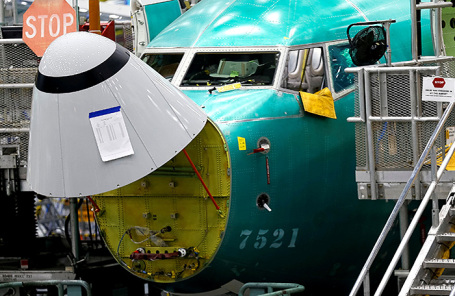 Boeing 737 MАХ на заводе в Рентоне. США.