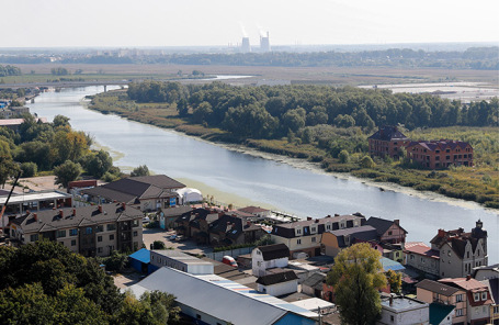 Остров Октябрьский в Калининграде.