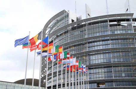 Здание Европарламента в Страсбурге.