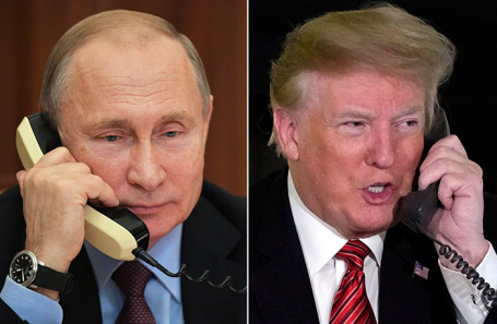 Владимир Путин. Дональд Трамп.