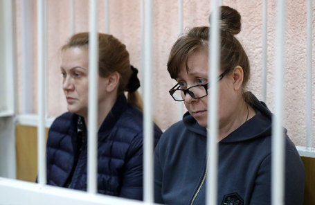 Юлия Богданова и Надежда Судденок (слева направо).