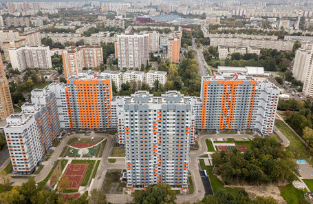 Дома, построенные для программы реновации в Москве.