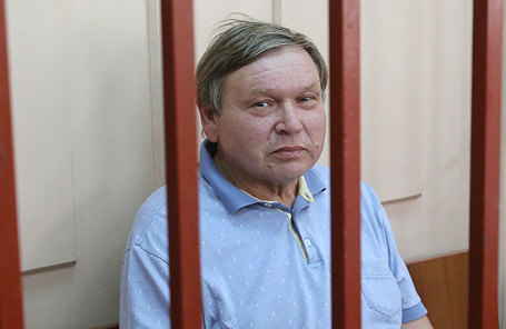 Павел Коньков в Басманном суде, 3 июня 2019 года.