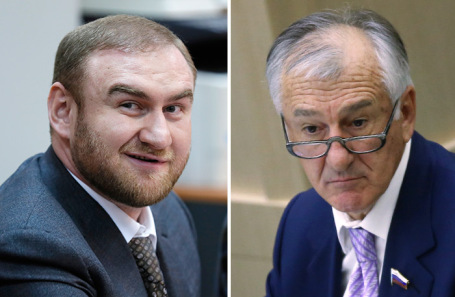 Рауф Арашуков (слева). Вячеслав Дерев.
