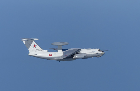 Российский самолет радиолокационного обнаружения А-50.