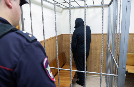 Избрание меры пресечения в отношении Олега Медведева (в прошлом — Шишканова) в Басманном суде.